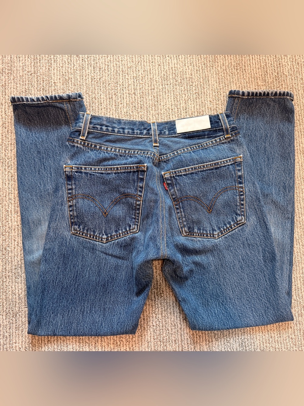 RE/DONE x Levi’s Relaxed Straight Jeans – Size 24 – 100% Cotton – Vintage